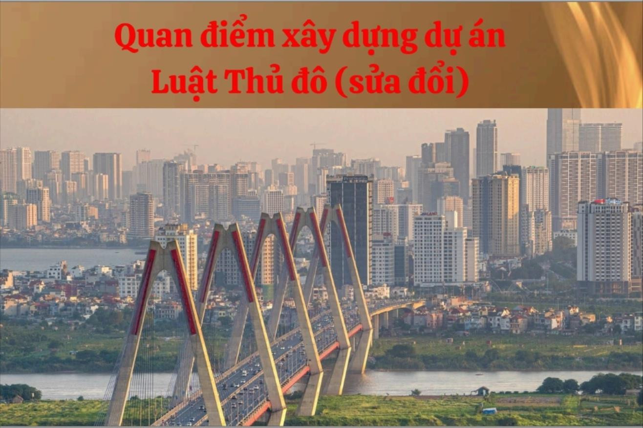 [Podcast] Quan điểm xây dựng dự án Luật Thủ đô (sửa đổi)