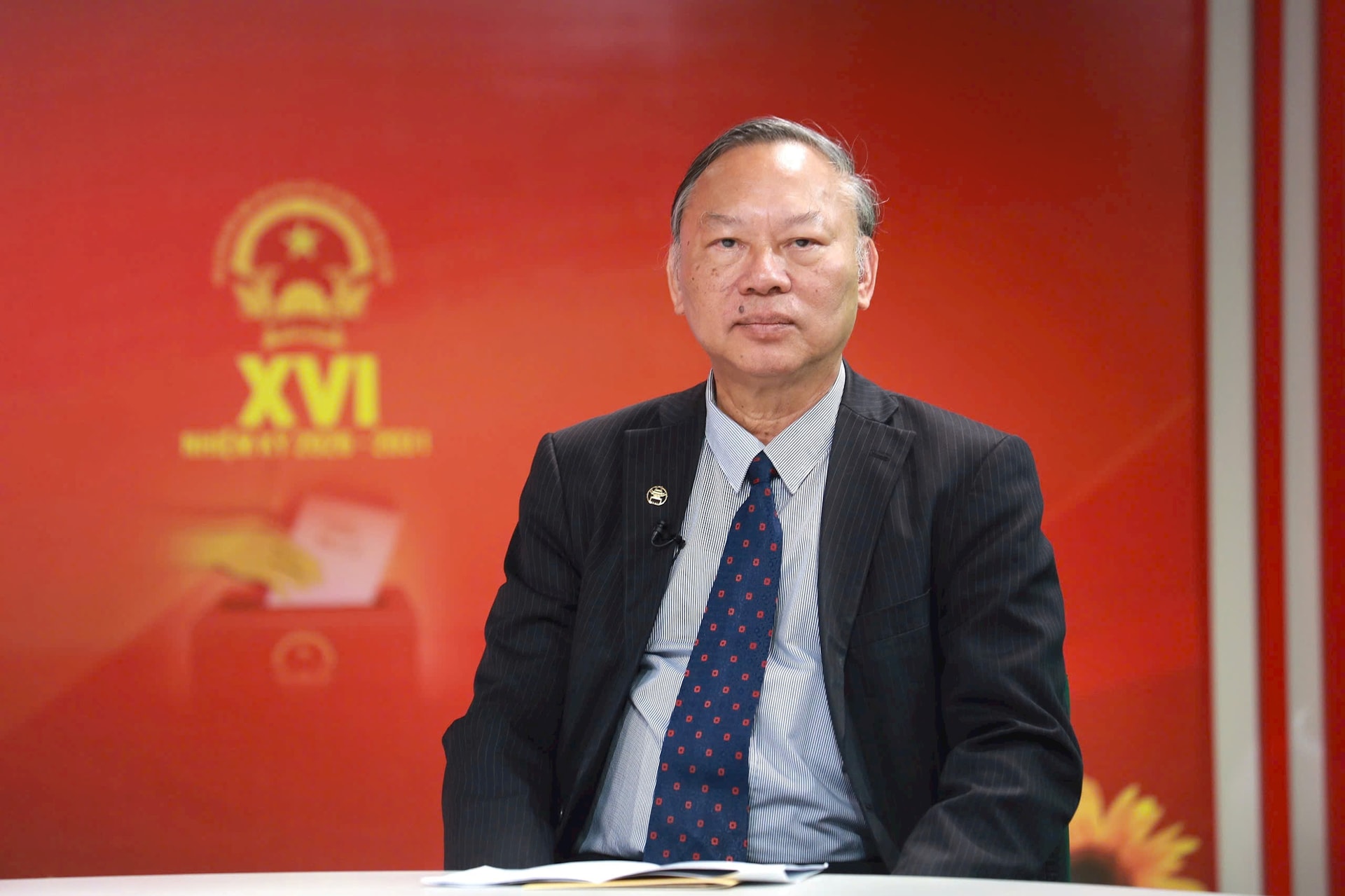 Giáo sư Nguyễn Quang Ngọc . Ảnh Phạm Hùng