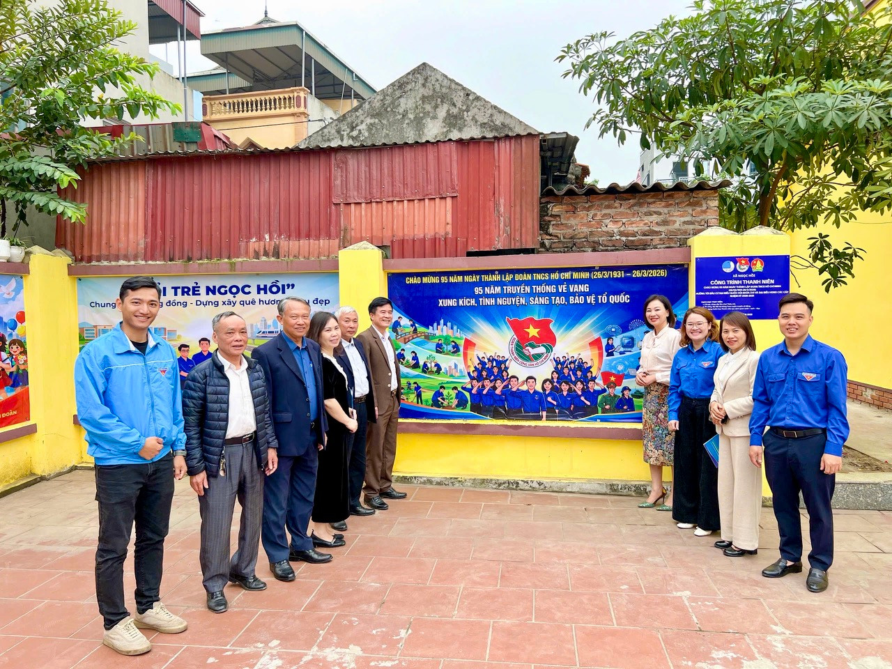 Lãnh đạo xã Ngọc Hồi dự ra mắt công trình thanh niên chào mừng cuộc bầu cử đại biểu Quốc hội khóa XVI và đại biểu Hội đồng nhân dân các cấp nhiệm kỳ 2026-2031 của Đoàn Thanh niên xã Ngọc Hồi.
