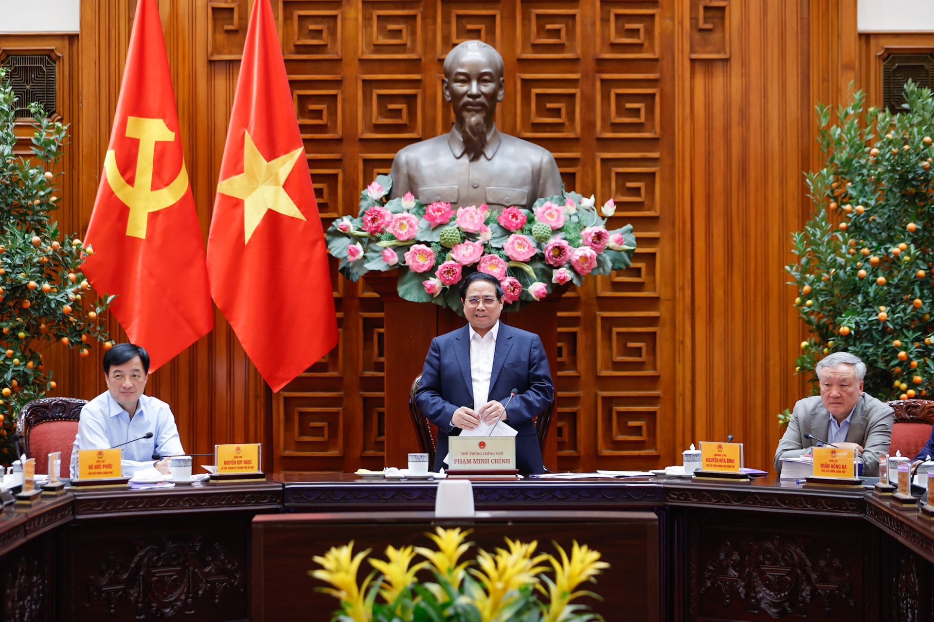 Thường trực Chính phủ làm việc với Hà Nội về Quy hoạch tổng thể Thủ đô Hà Nội tầm nhìn 100 năm- Ảnh 4.