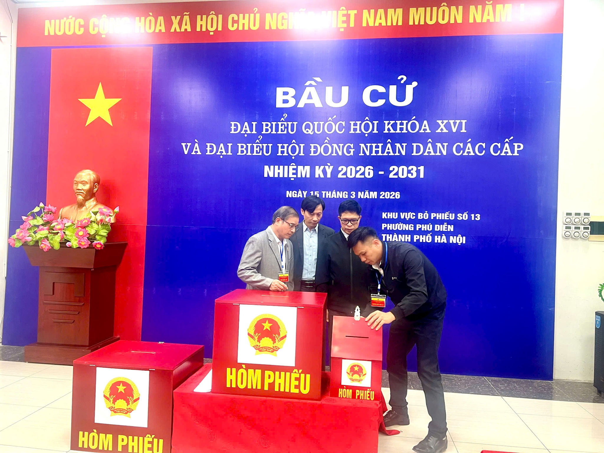 Công tác kiểm tra hòm phiếu, dấu niêm phong được chuẩn bị kỹ