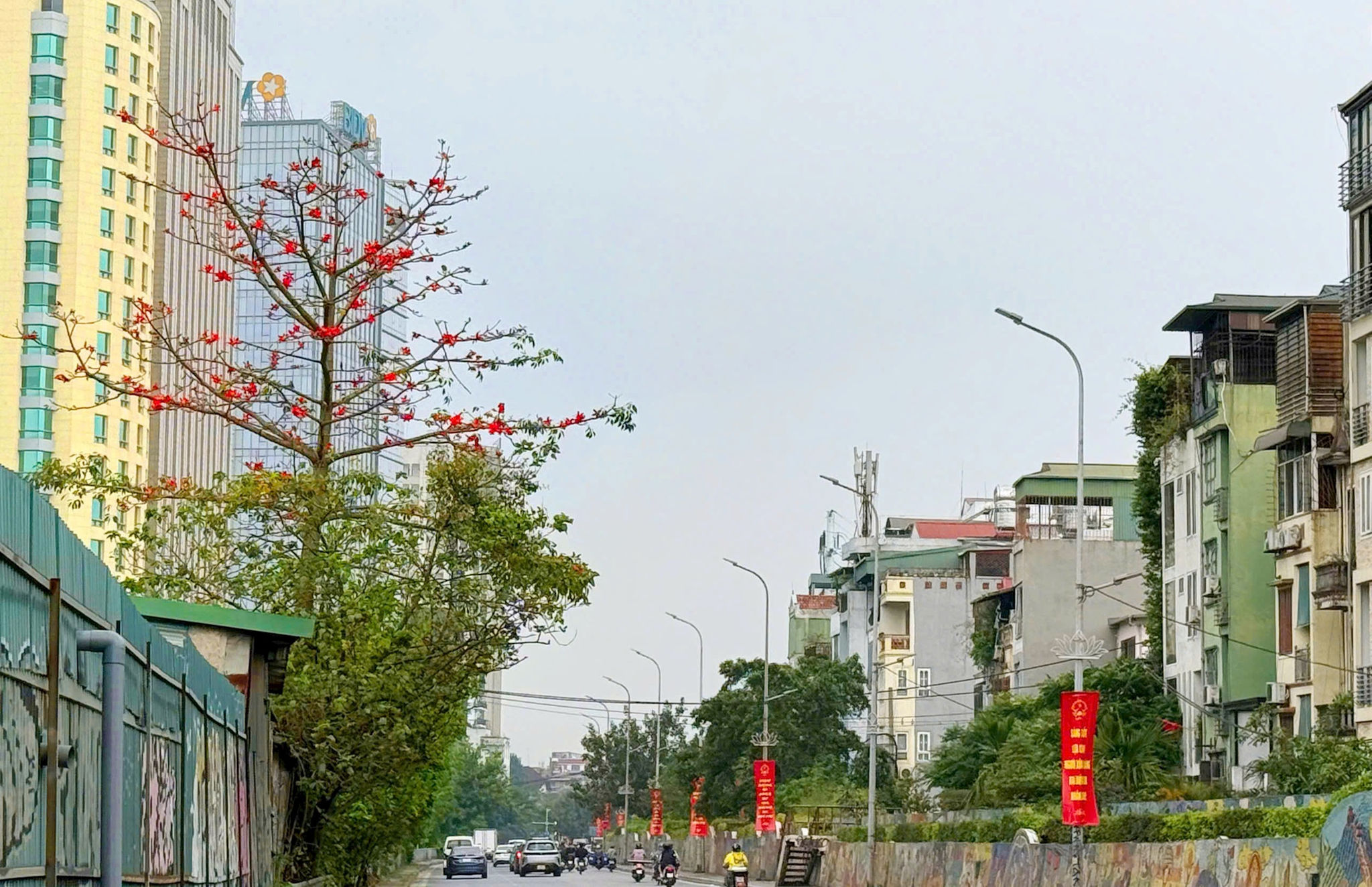 Từ xa đã có thể nhìn thấy... Ảnh: Hoa Thành