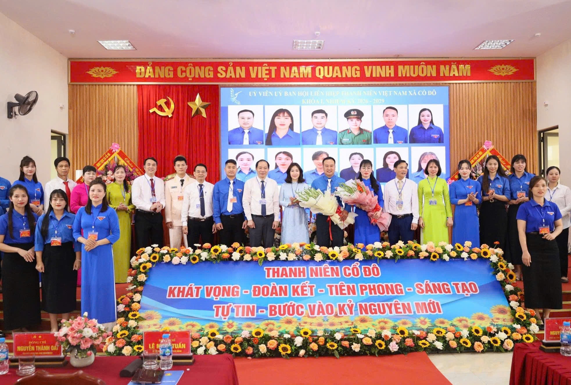 Ủy ban Hội LHTN xã Cổ Đô khóa I, nhiệm kỳ 2026-2029 ra mắt