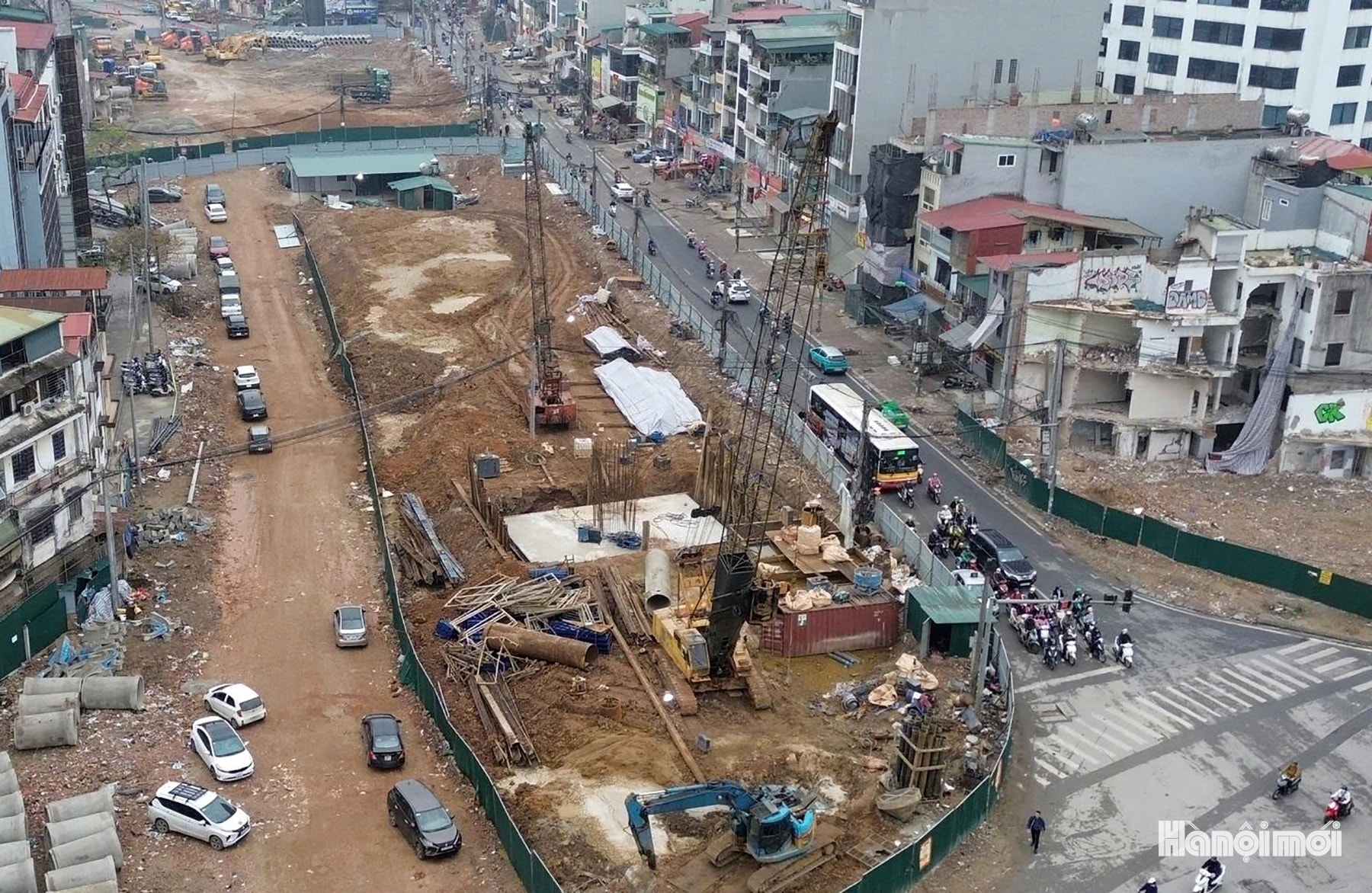 [Podcast] Hà Nội phân luồng giao thông nút giao Nguyễn Chí Thanh - La Thành