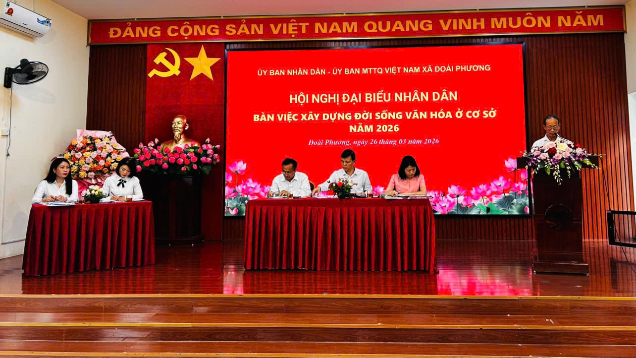 Hội nghị đai biểu nhân dân bàn về xây dựng đời s