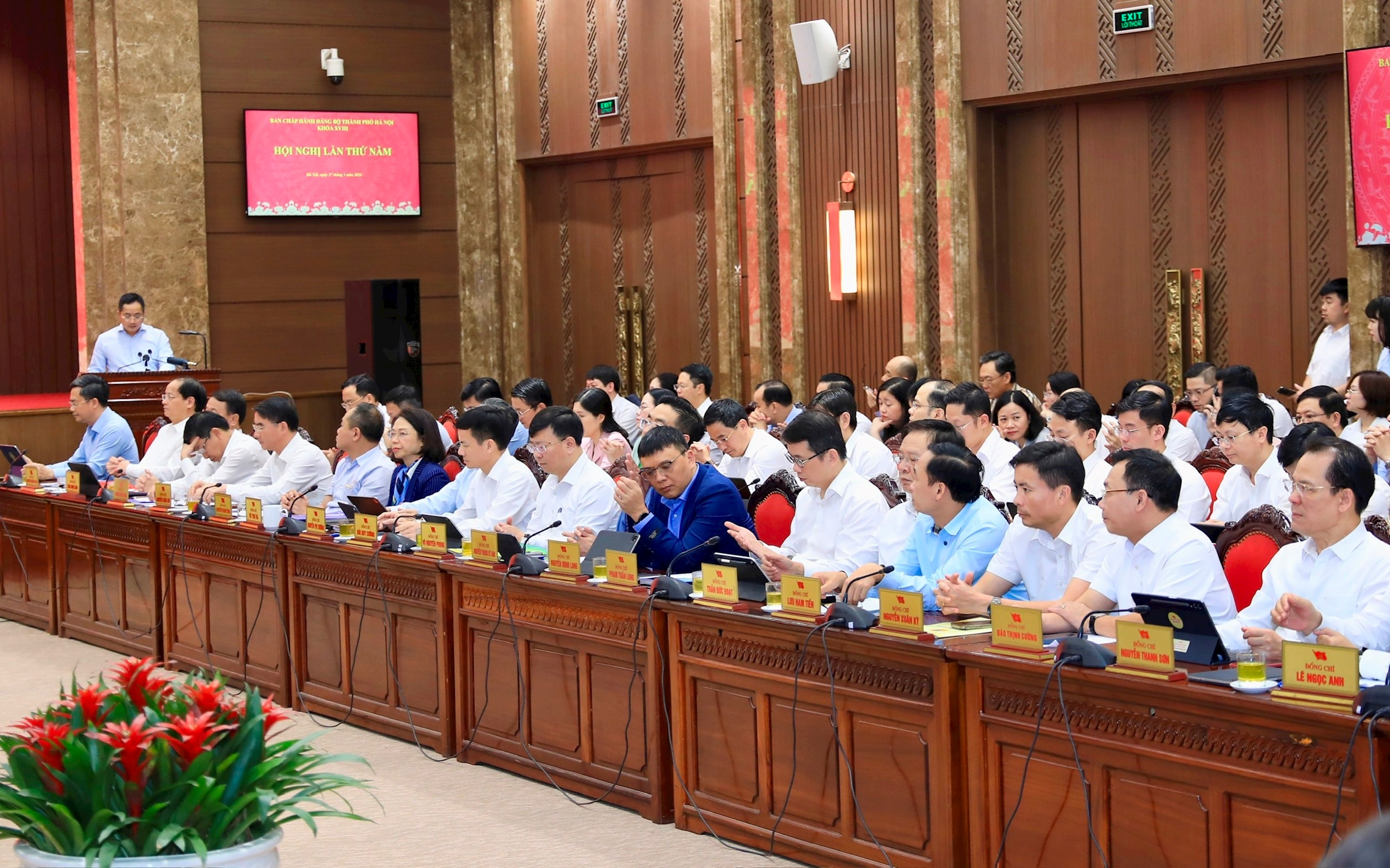 Các đại biểu tham dự hội nghị. Ảnh: Quang Thái