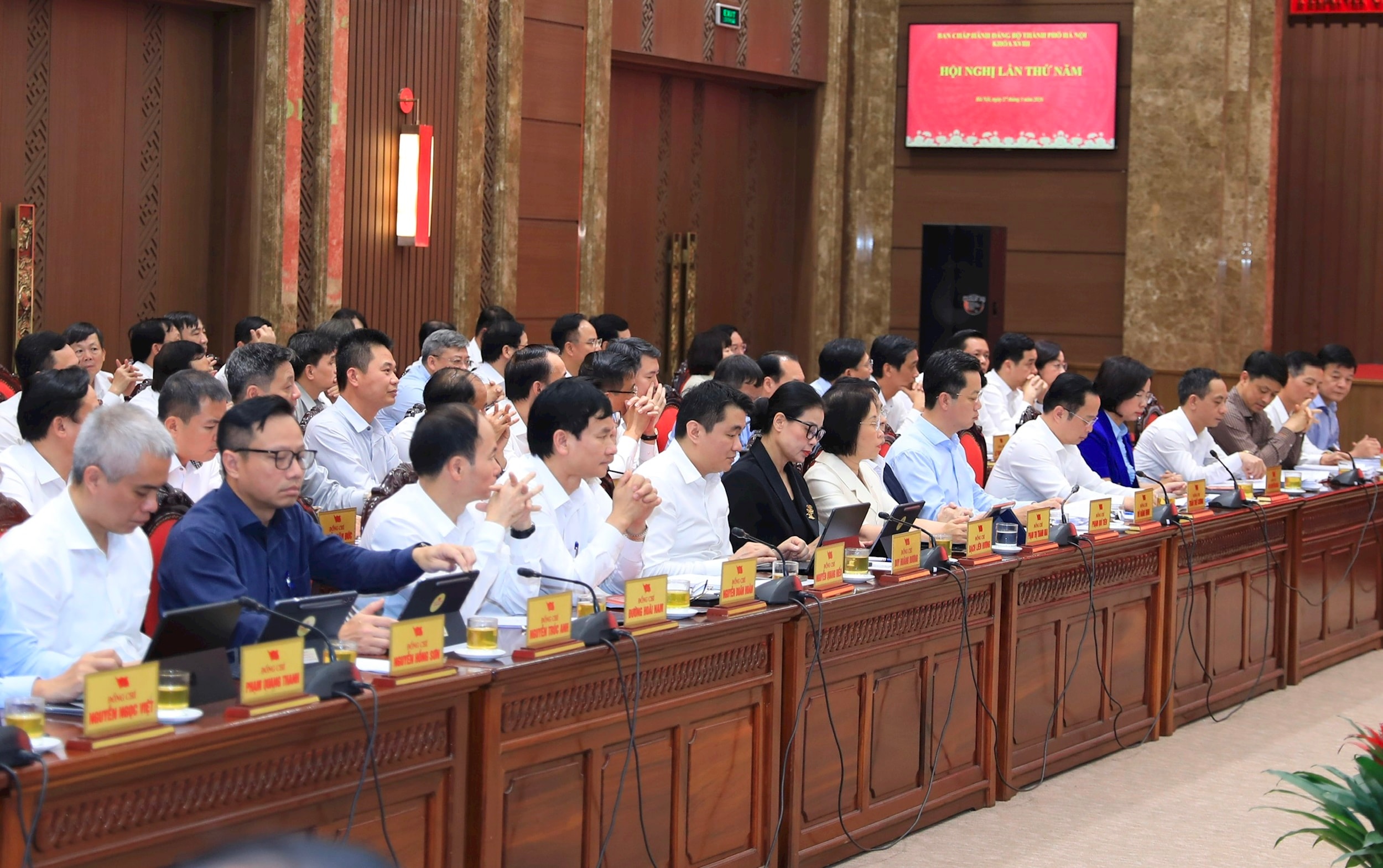Các đại biểu tham dự hội nghị. Ảnh: Quang Thái