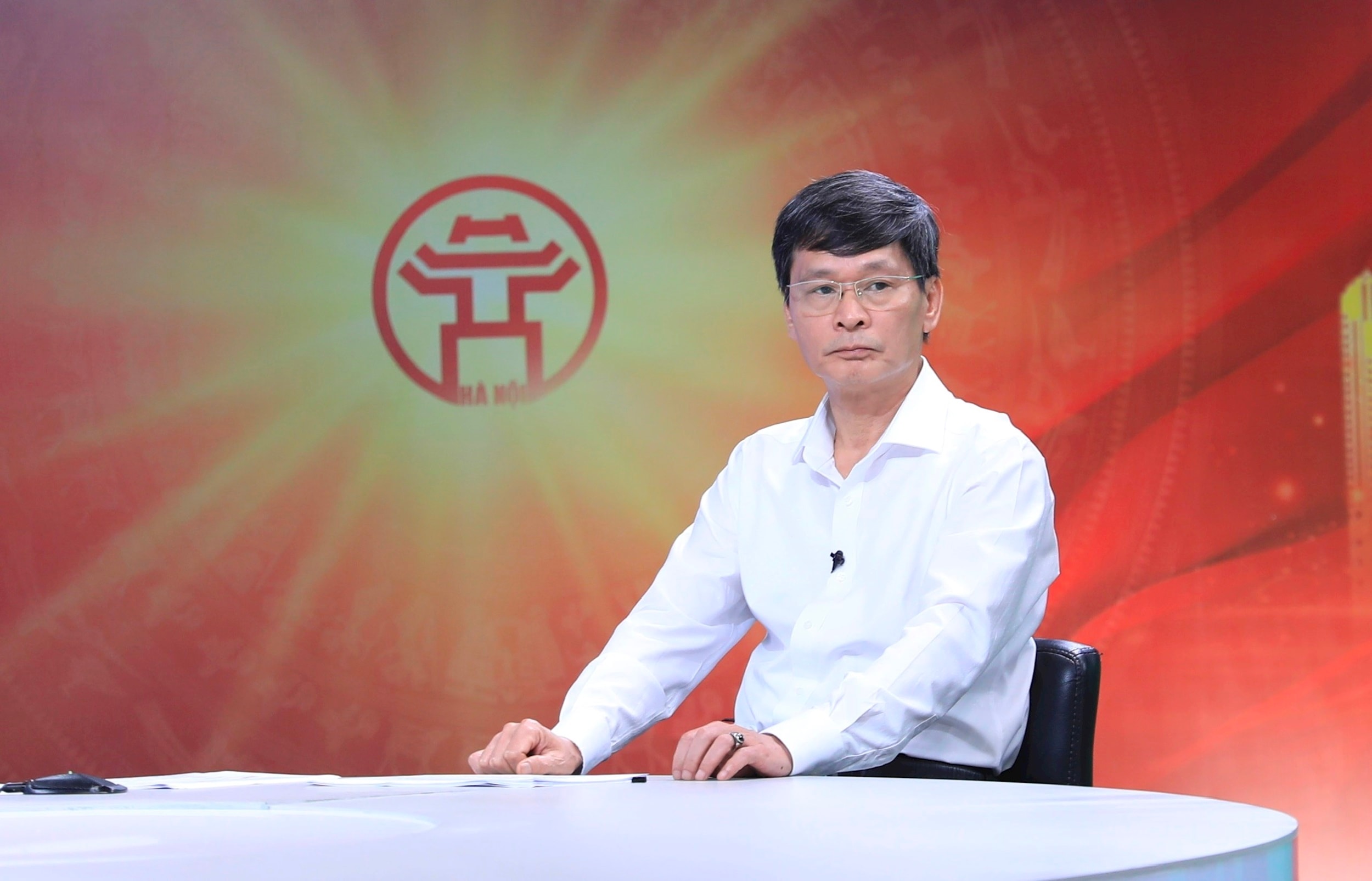 Ông Vũ Cao Cương trả lời cầu hỏi. Ảnh: Quang Thái