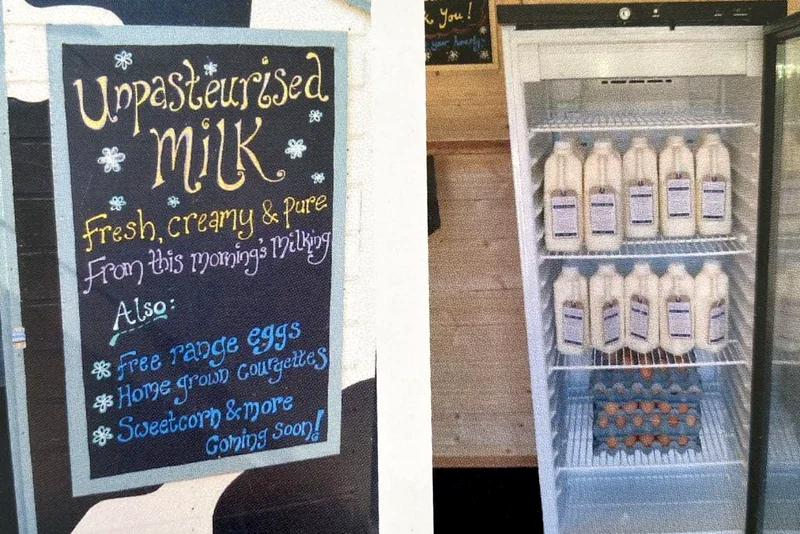 Những chai sữa thô được bán lần đầu tiên vào năm 2011. Ảnh: Fen Farm Dairy