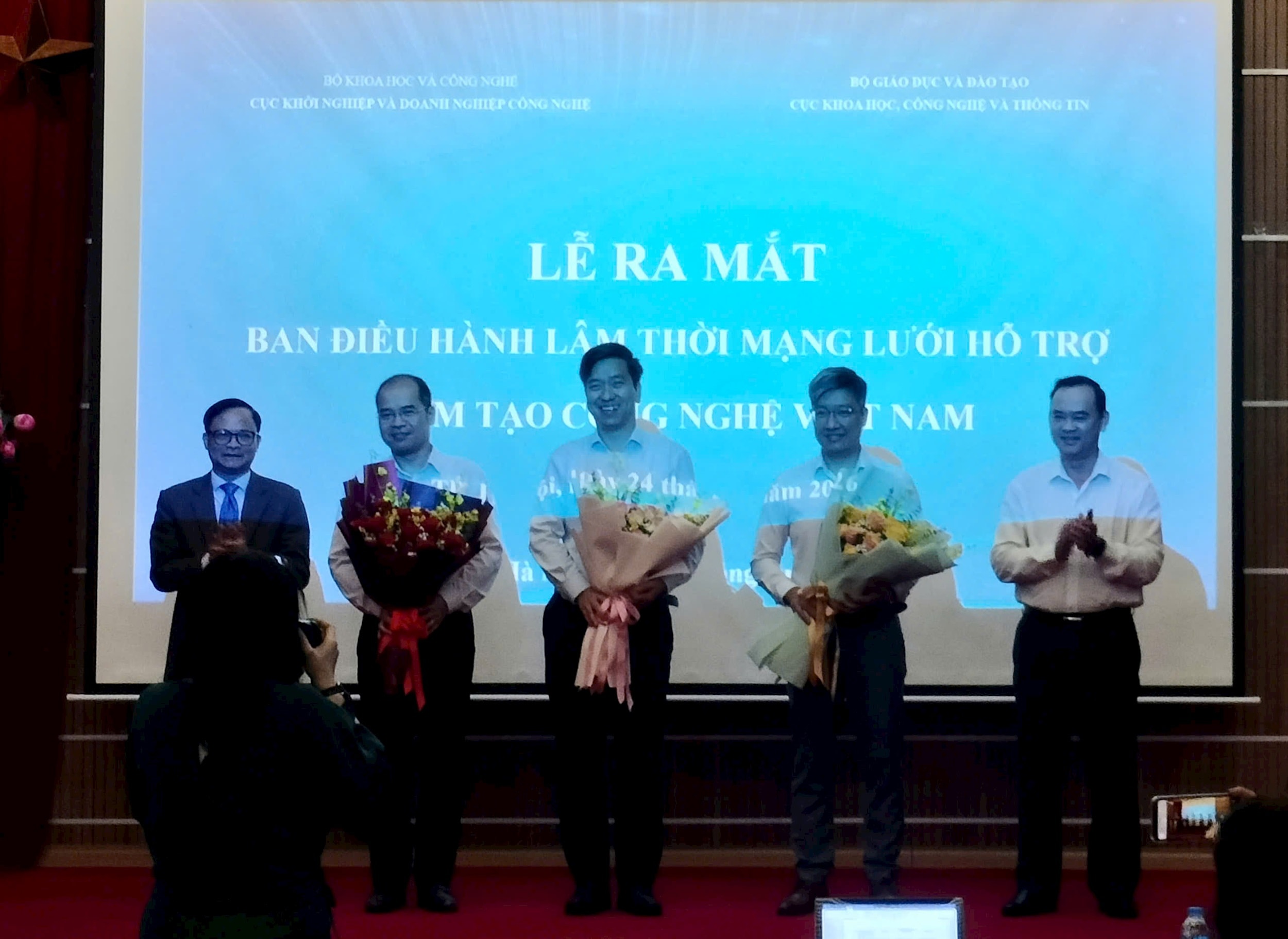 Ra mắt Ban điều hành lâm thoMạng lưới hỗ trợ ươm tạo công nghệ Việt Nam