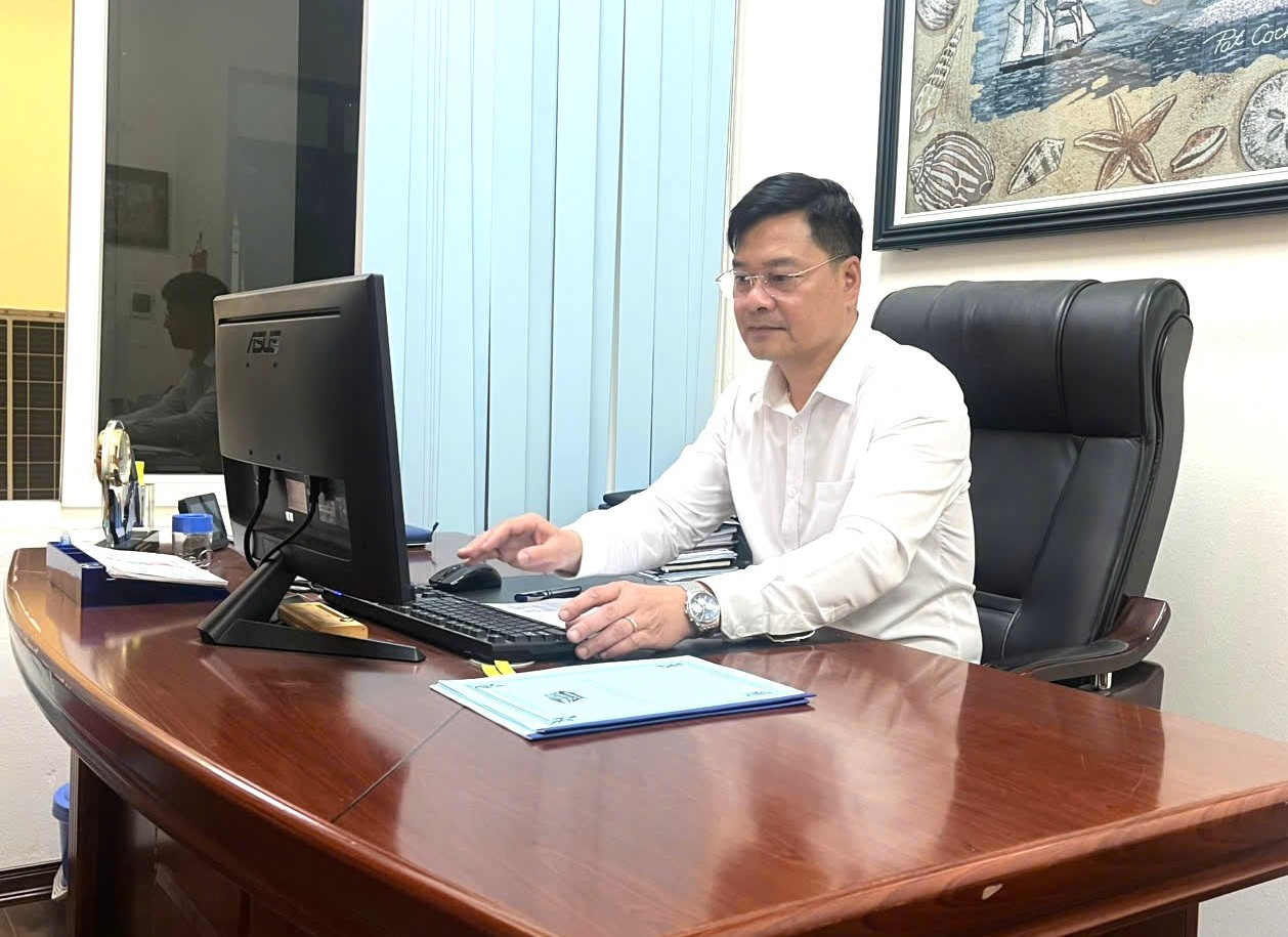 Ông Nguyễn Anh Tuấn, Phó Chủ tịch UBND phường Thanh Liệt. Ảnh: Đào Tuyết