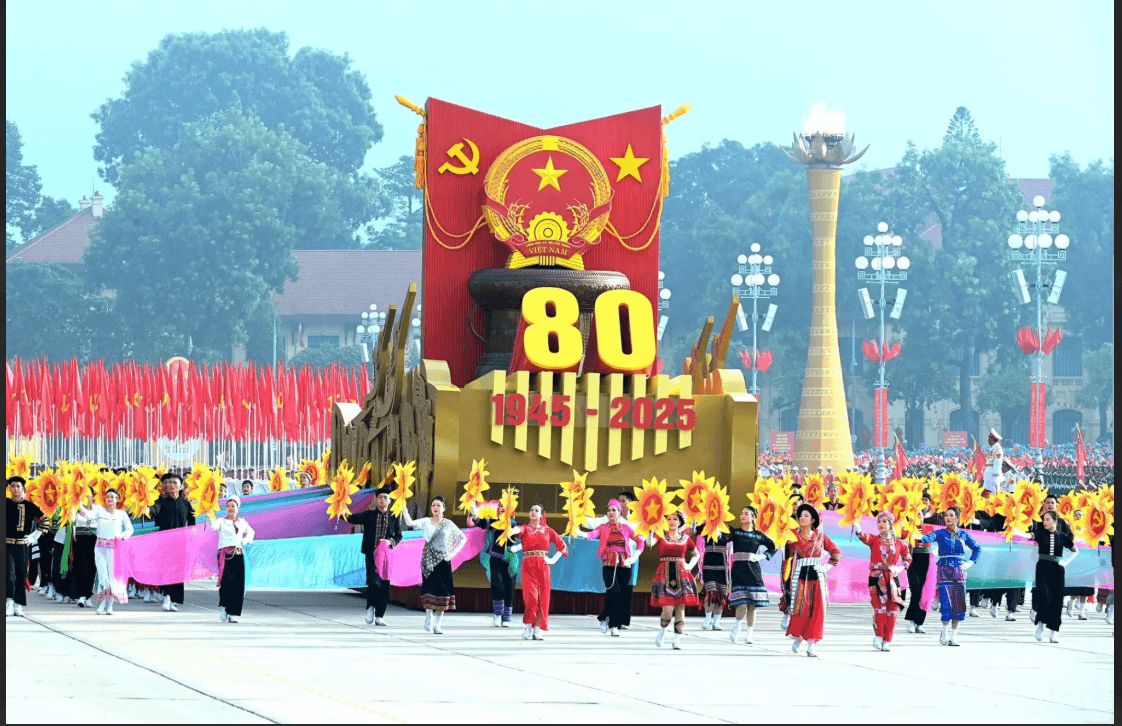 Lễ diễu binh, diễu hành kỷ niệm 80 năm Cách mạng Tháng Tám thành công và Quốc khánh 2/9.