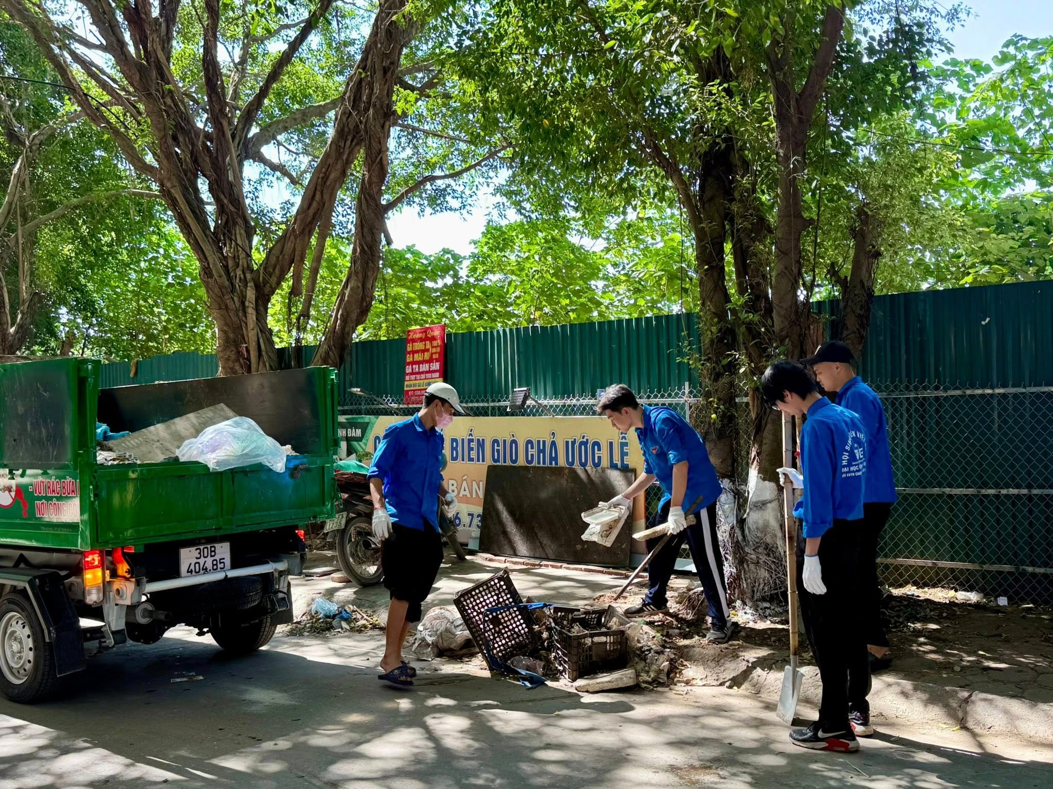 Tuổi trẻ phường Hoàng Liệt sôi nổi khởi động chiến dịch hè 2026