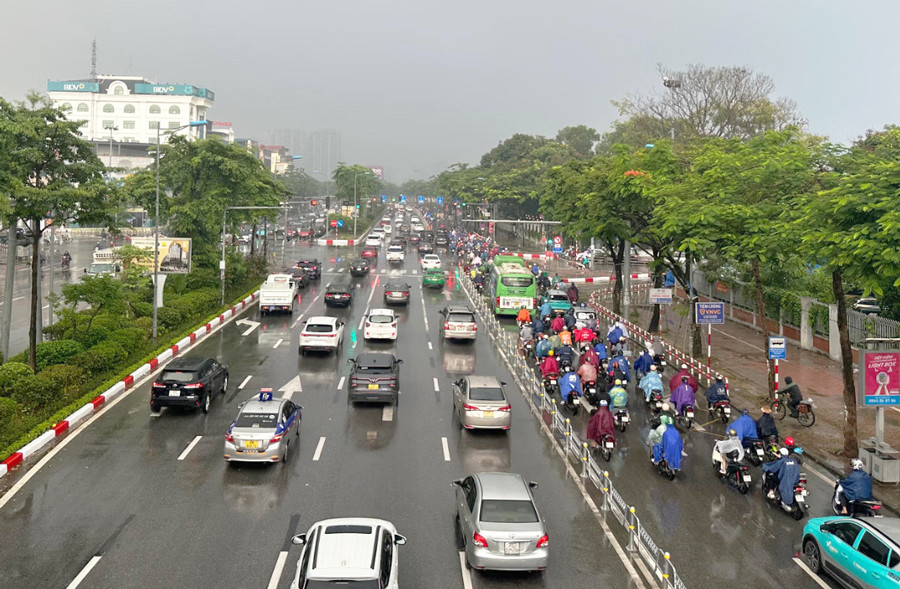 Bắc Bộ có mưa dông về chiều tối và đêm