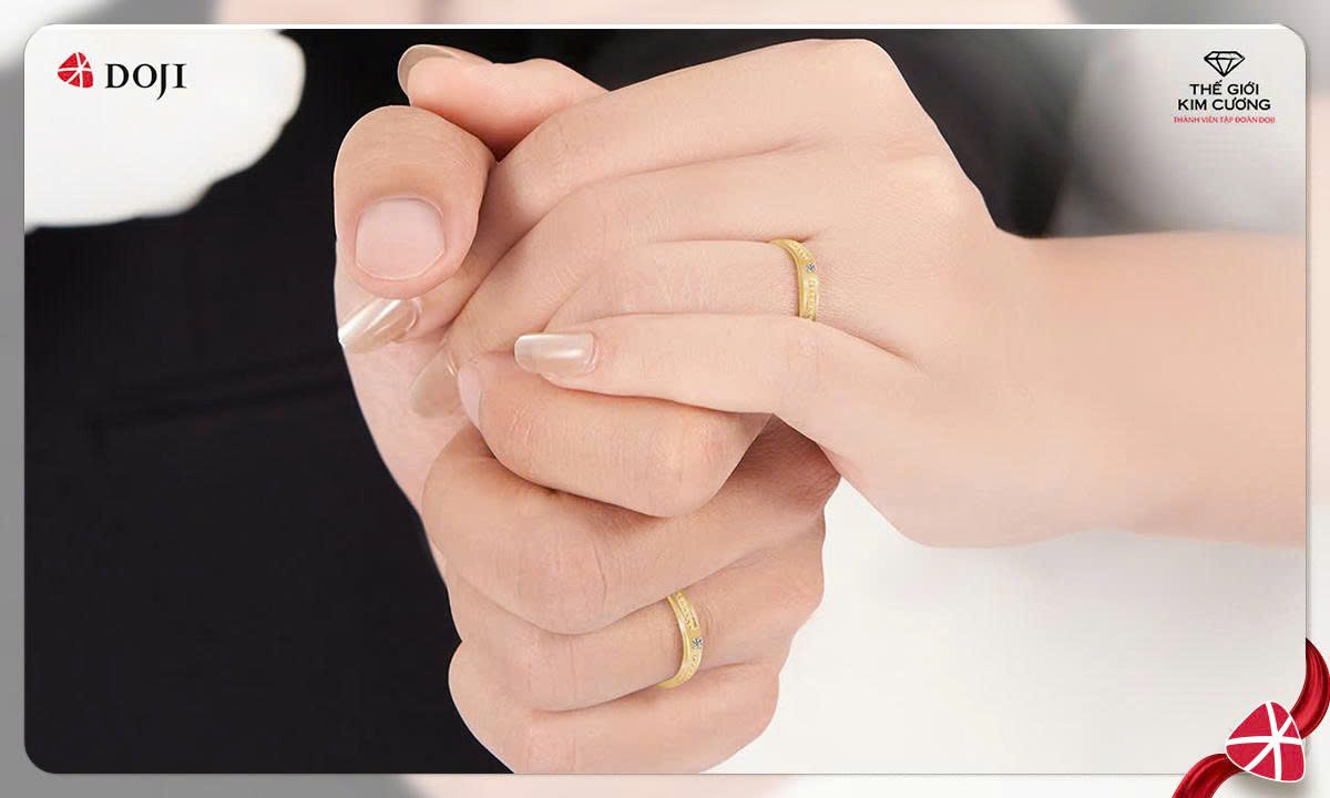 Cách chọn nhẫn cưới kim cương đúng điệu