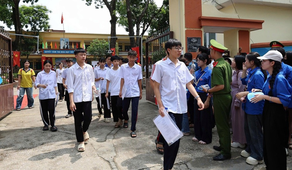 Kỳ thi vào lớp 10 tại Xuân Mai diễn ra an toàn, nghiêm túc, đúng quy chế