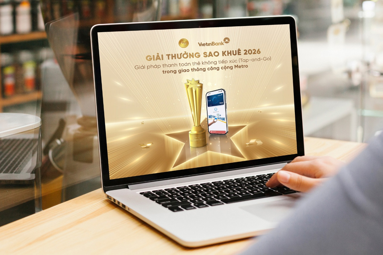 Giải pháp thanh toán thẻ Tap-and-Go tỏa sáng tại Giải thưởng Sao Khuê 2026