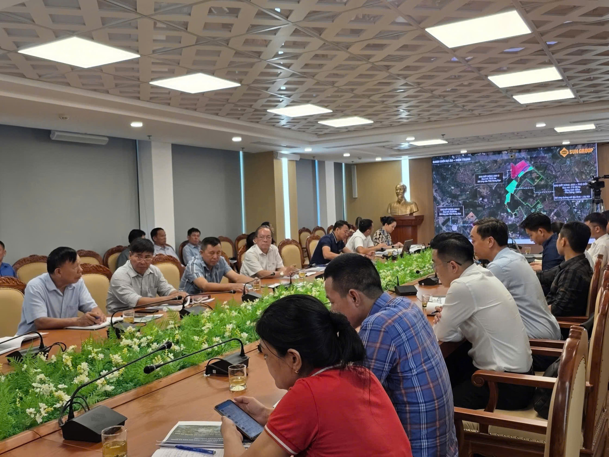 Xã Đông Anh thông tin việc giải phóng mặt bằng các khu đô thị Đông Anh 2, 3
