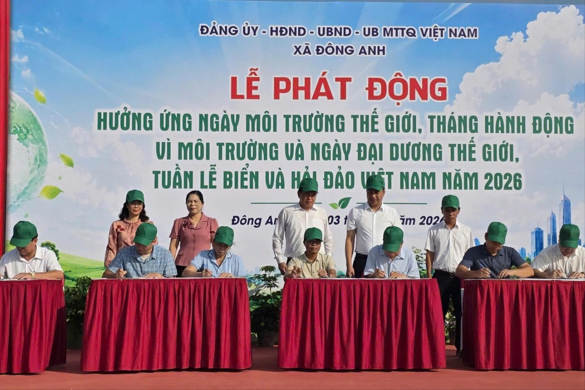 Đông Anh phát động Tháng hành động vì môi trường năm 2026