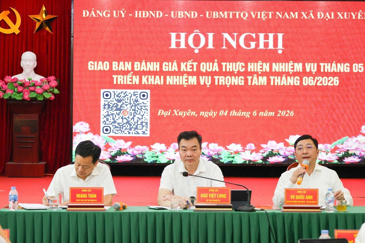Kinh tế xã Đại Xuyên tăng trưởng gần 10% trong tháng 5