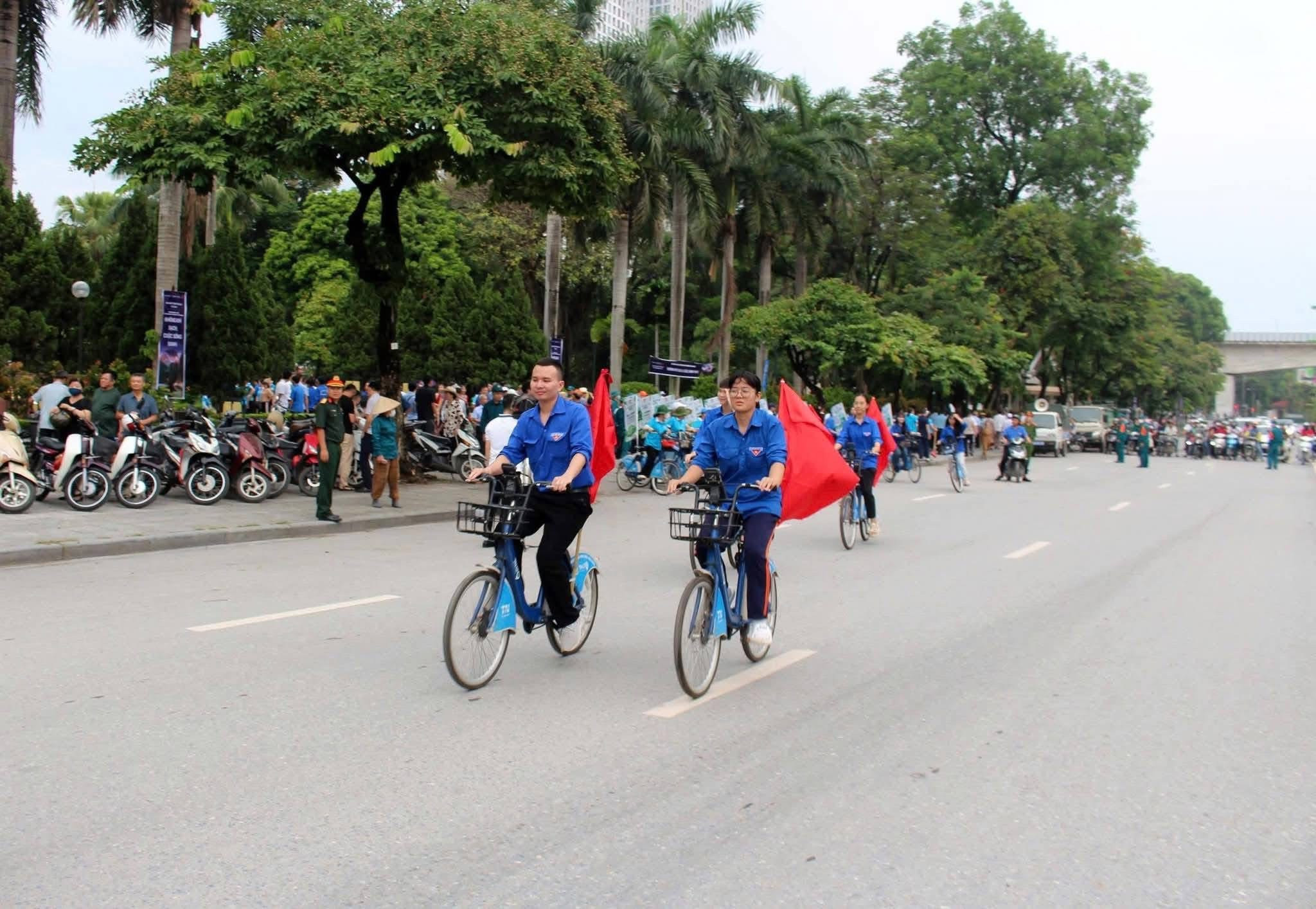 Hà Đông đồng loạt ra quân vì môi trường xanh, sạch, đẹp