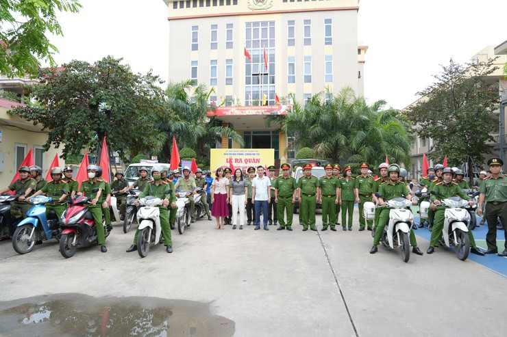 Xã Thanh Oai ra quân hưởng ứng Tháng hành động phòng, chống ma túy