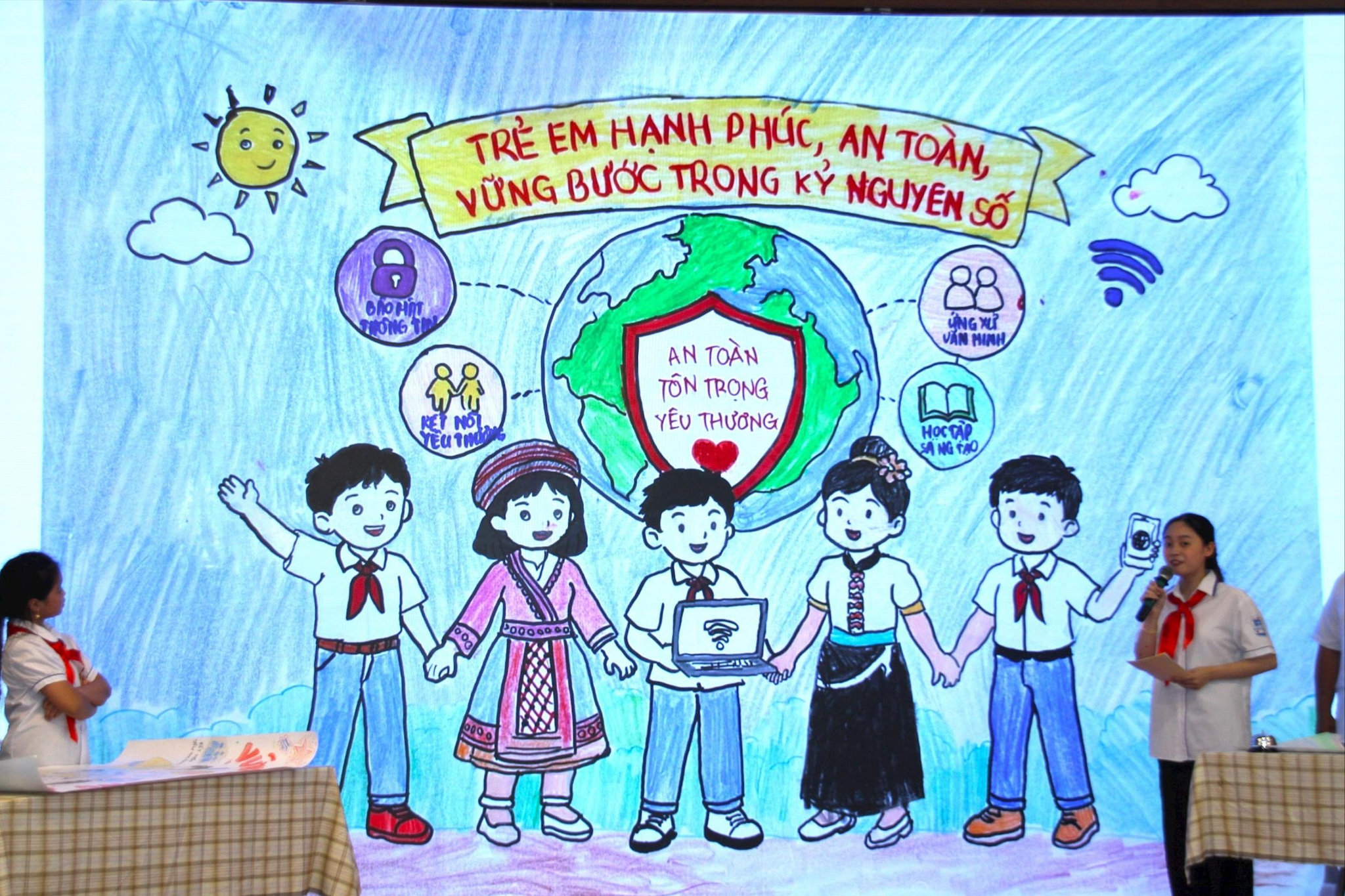 Thiếu nhi Phú Thượng và Thảo Nguyên giao lưu, thi đua làm theo 5 điều Bác Hồ dạy