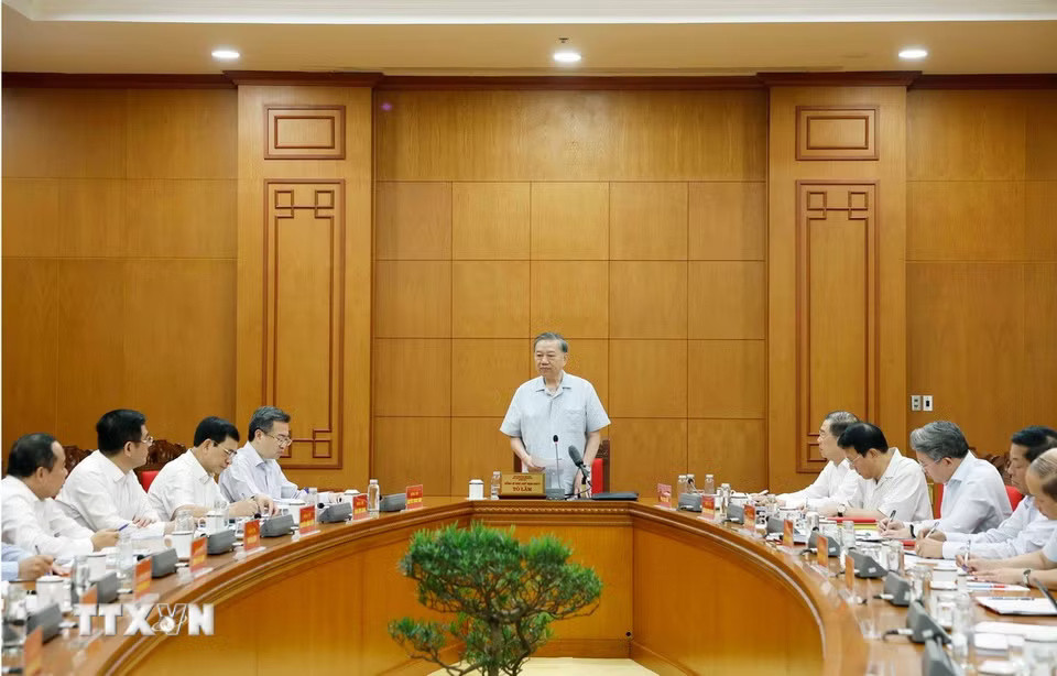 Tổng Bí thư, Chủ tịch nước Tô Lâm: Cần đổi mới tư duy và tầm nhìn phát triển biển