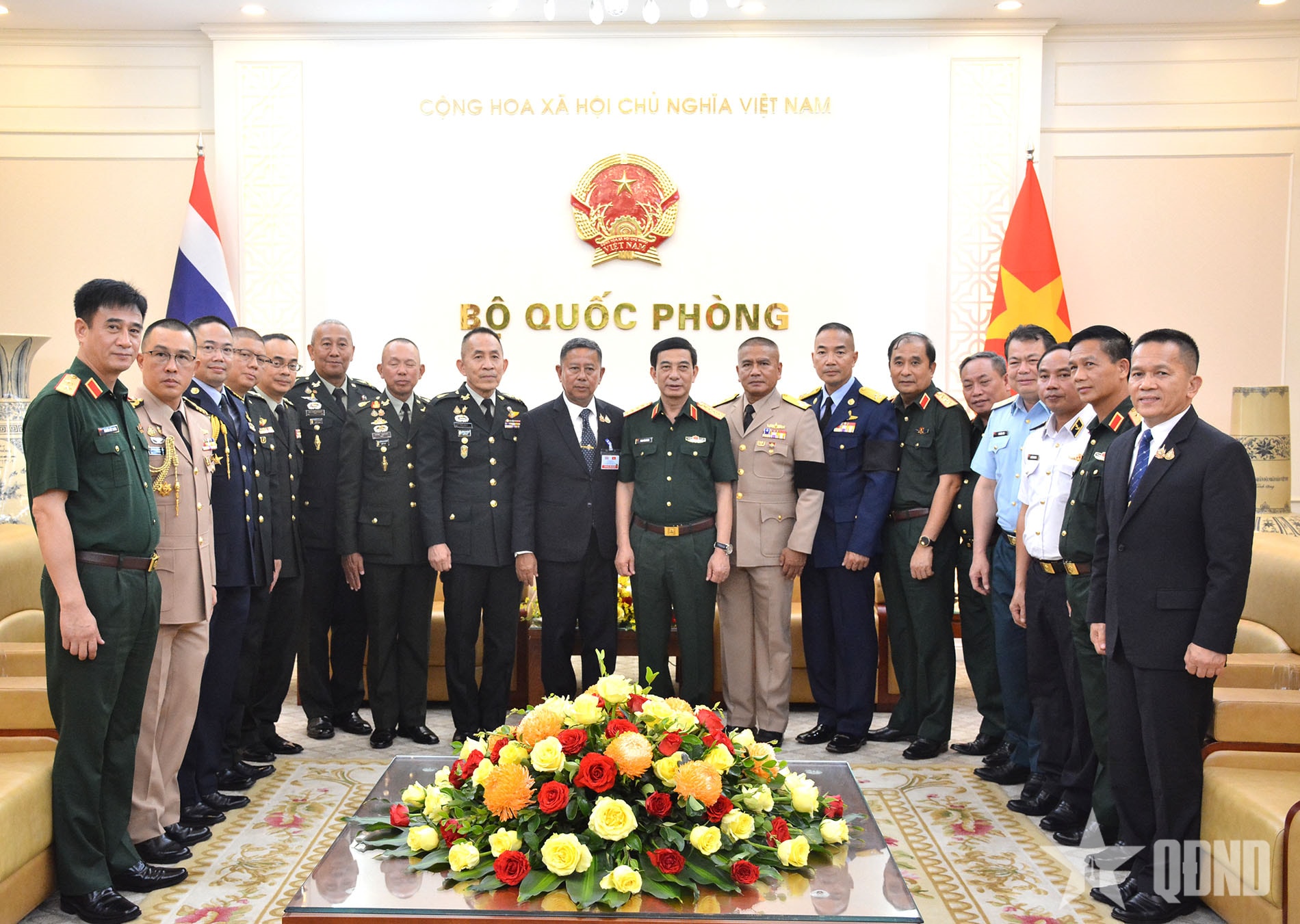 Đại tướng Phan Văn Giang hội kiến Bộ trưởng Quốc phòng Thái Lan