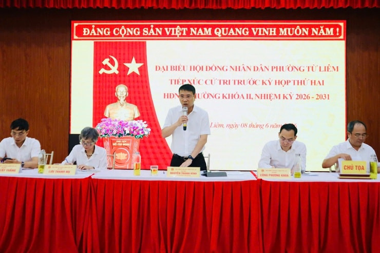 Cử tri Từ Liêm kiến nghị nhiều vấn đề về đô thị, môi trường