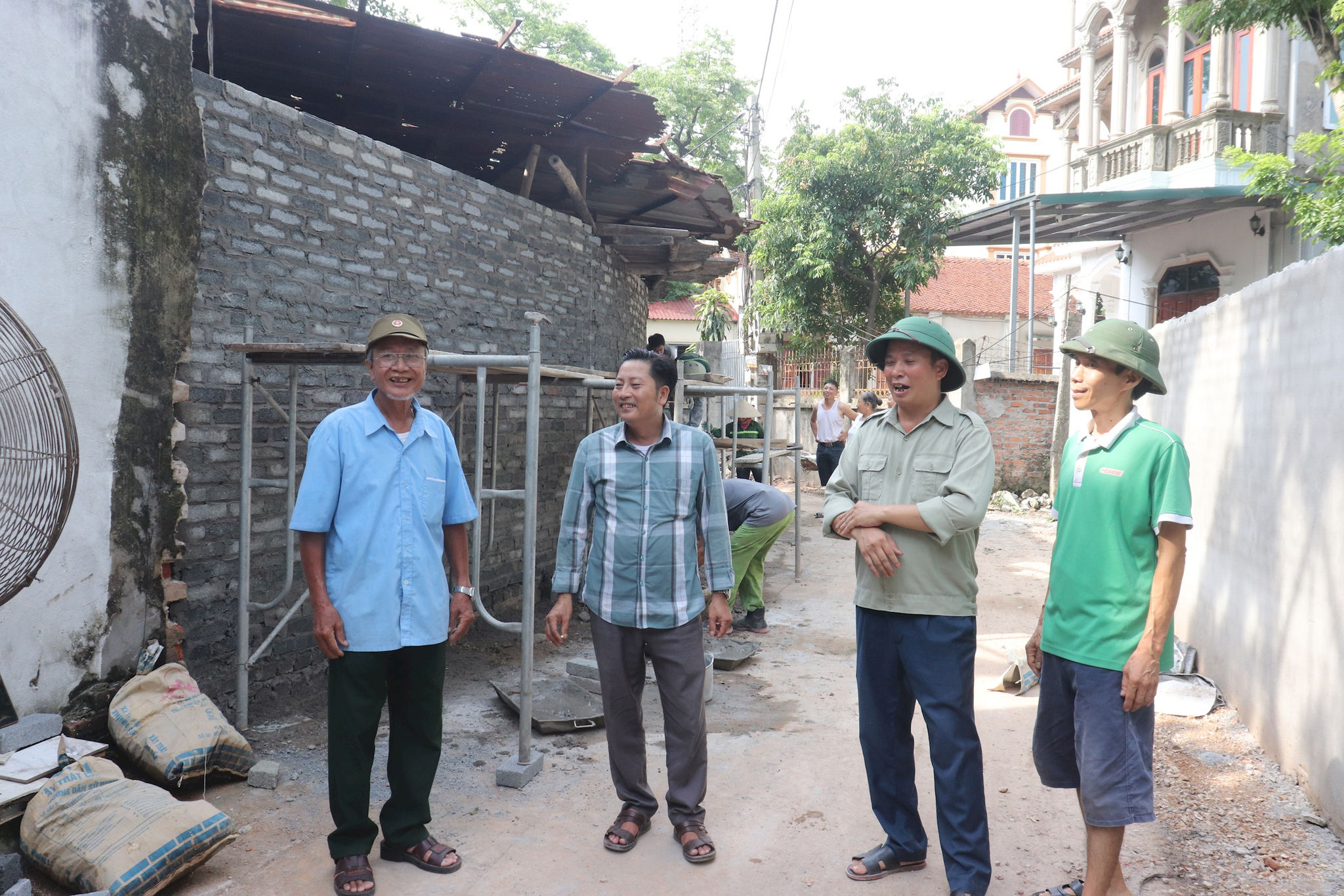 Hiến đất mở đường: Những tấm lòng đẹp ở thôn Đống
