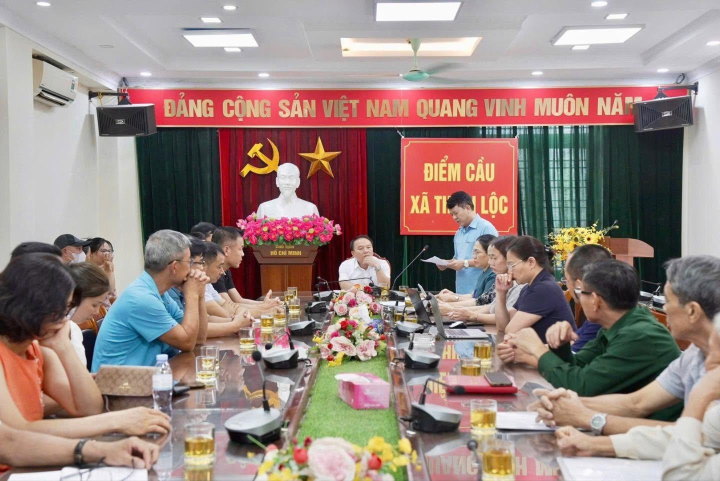 Xã Thiên Lộc: Thực hiện phá dỡ, di chuyển tài sản phục vụ dự án Cầu Thượng Cát trước ngày 25-6