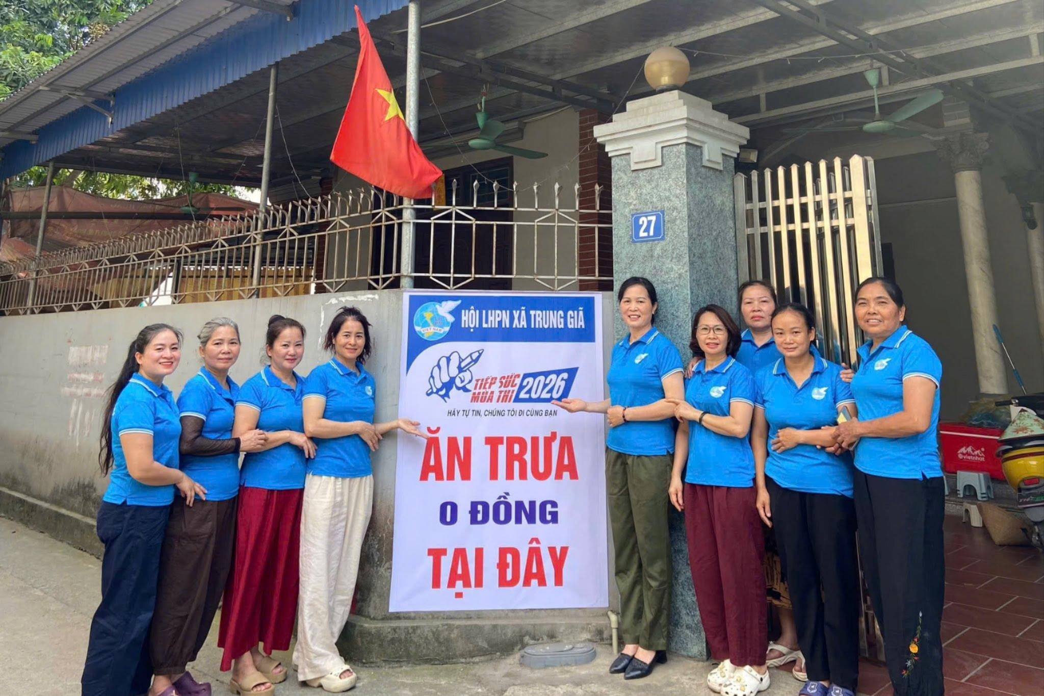 Xã Trung Giã bảo đảm điều kiện tốt nhất cho kỳ thi tốt nghiệp THPT năm 2026