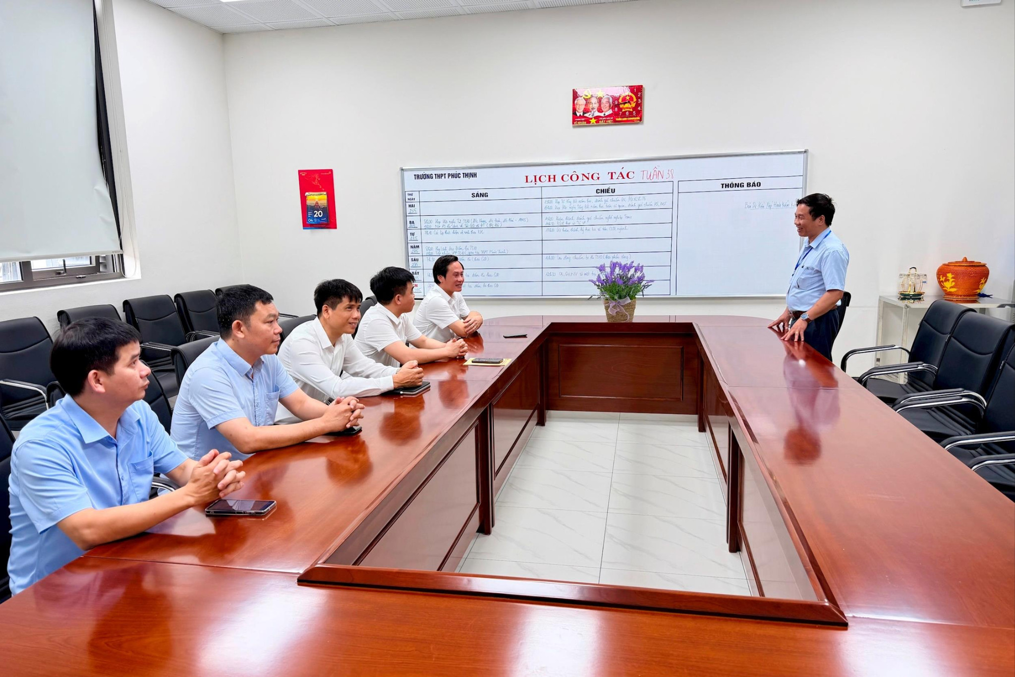 Xã Phúc Thịnh: Kiểm tra công tác tổ chức kỳ thi tốt nghiệp THPT