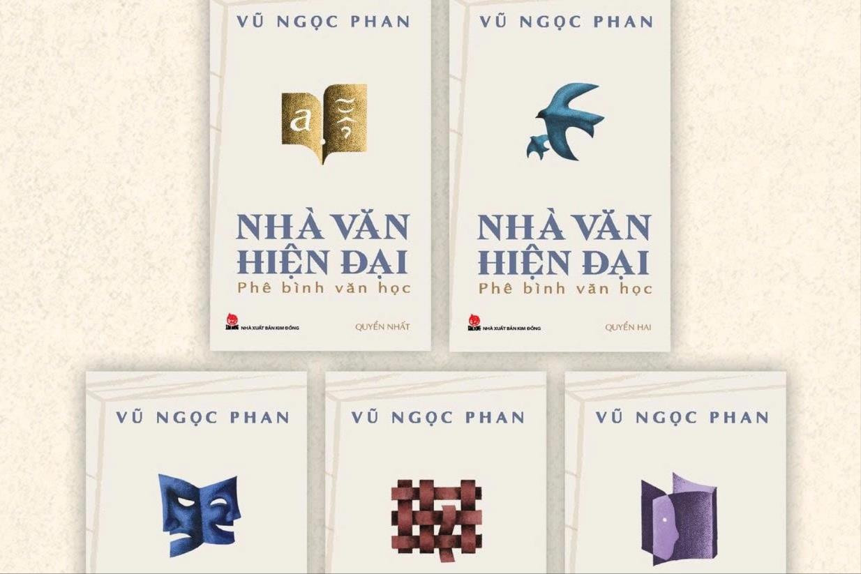 Bộ sách phê bình văn học “Nhà văn hiện đại” trở lại với bạn đọc