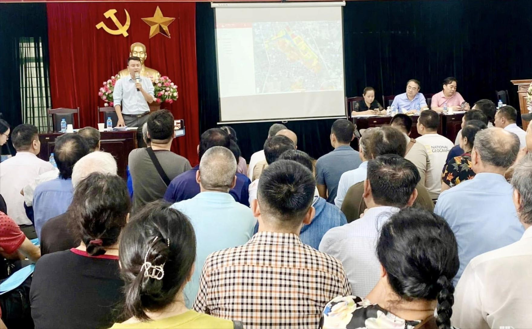 Xã Đại Thanh thông báo chủ trương thực hiện dự án trục không gian Quốc lộ 1A