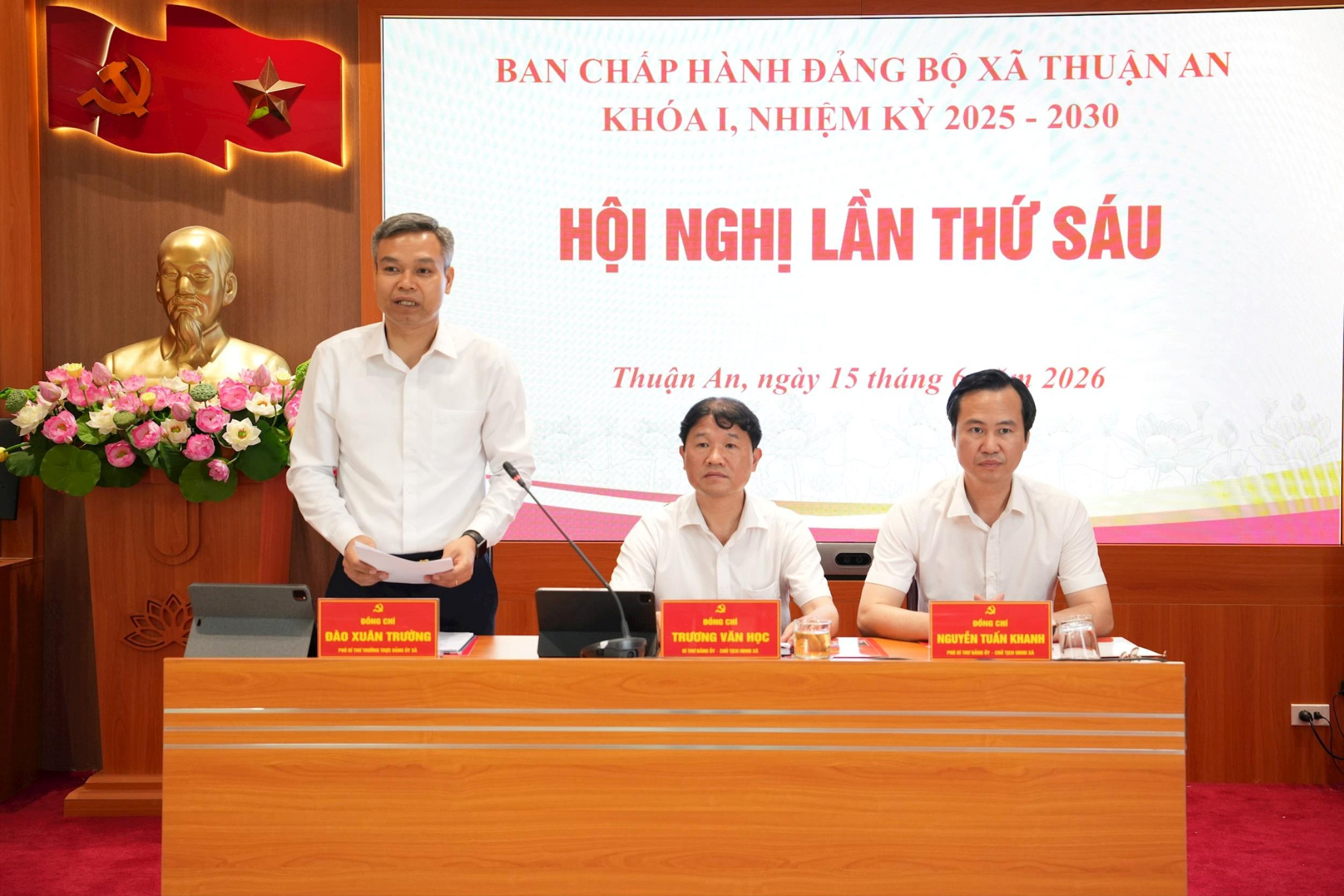 Xã Thuận An đẩy nhanh giải ngân vốn đầu tư công, tạo động lực tăng trưởng