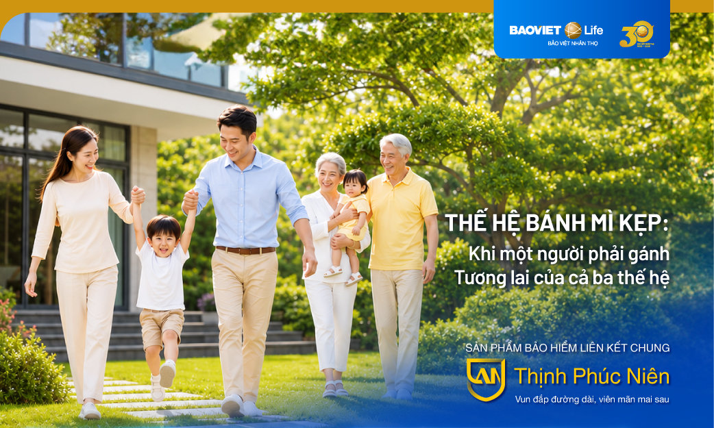 Thế hệ “bánh mì kẹp” và nỗi lo gánh vác