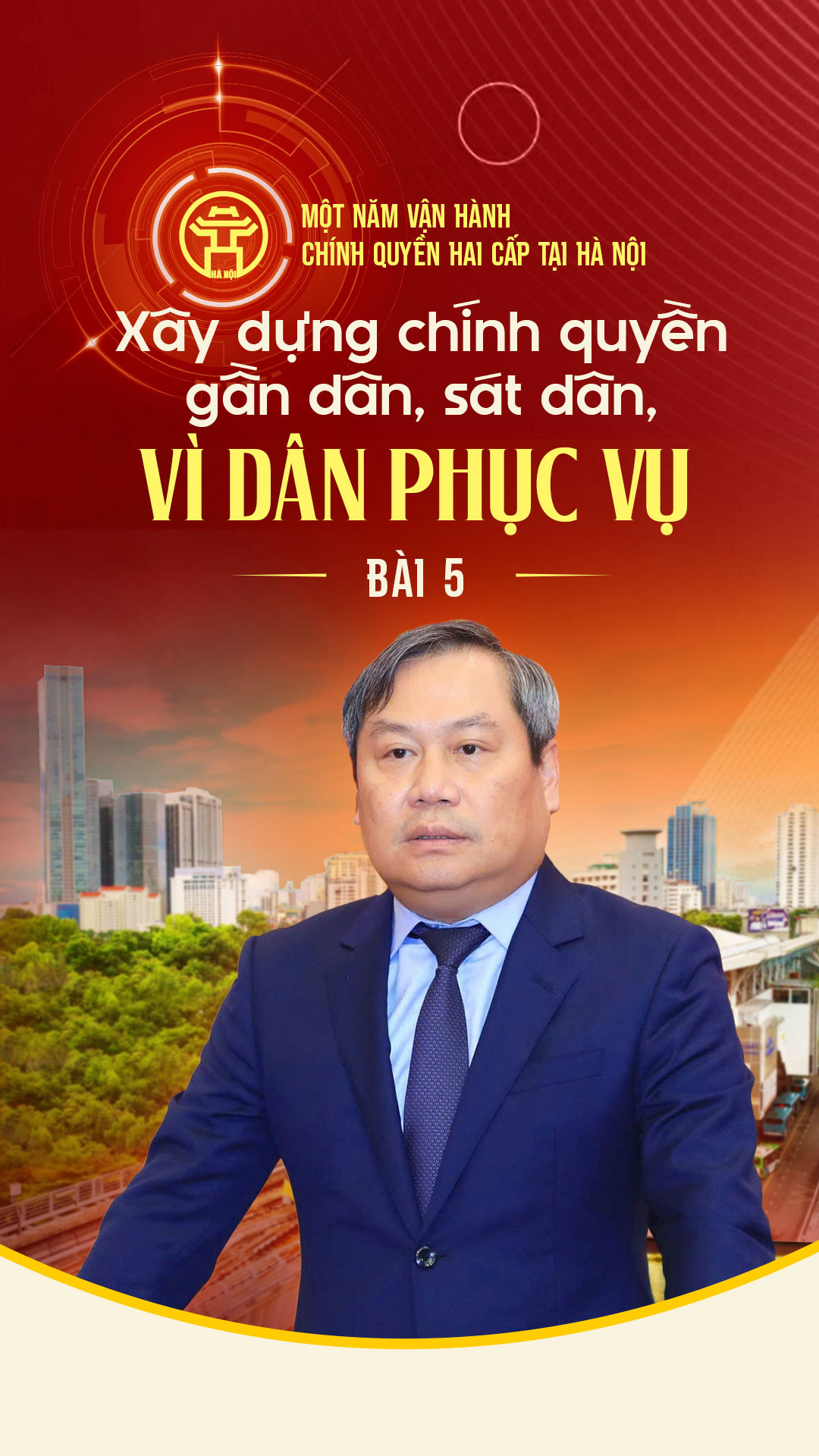 Bài 5: Xây dựng chính quyền gần dân, sát dân, hoạt động hiệu quả