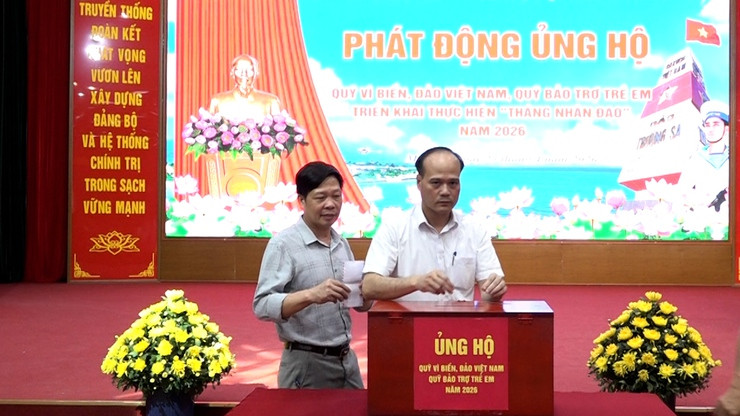 Xã Mỹ Đức vận động gần 573 triệu đồng ủng hộ Quỹ “Vì biển, đảo Việt Nam”