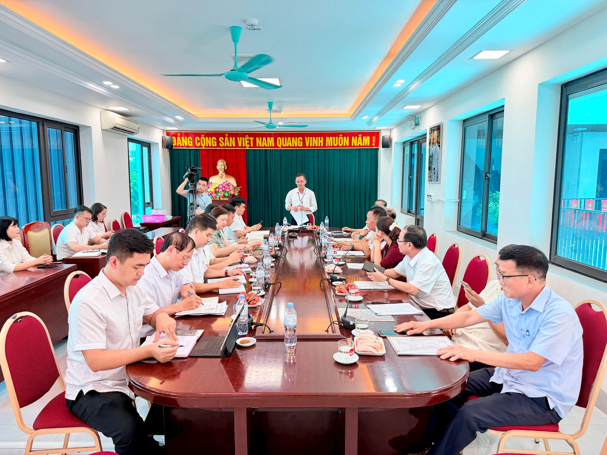 Các đại biểu dự hội nghị. Ảnh: Thanh Hà