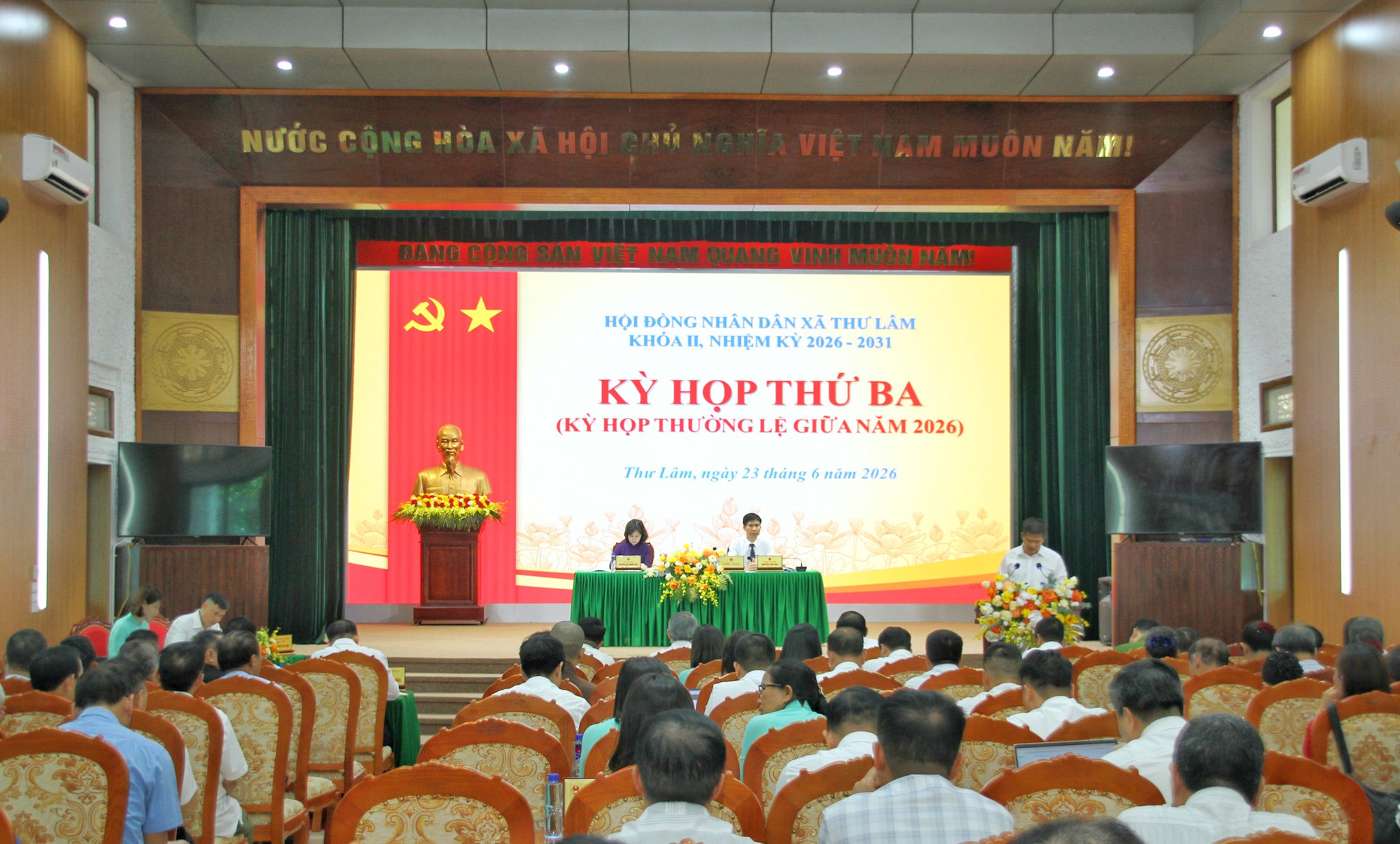 Quang cảnh kỳ họp. Ảnh: Cao Kỳ
