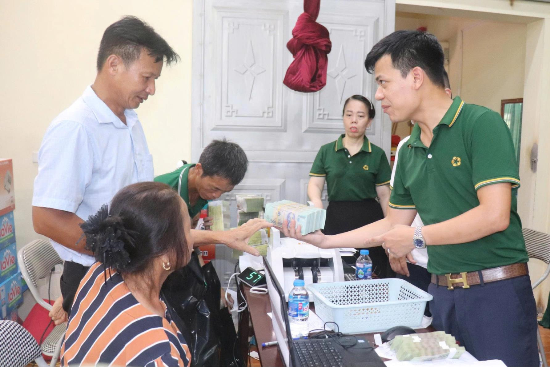 Xã Hồng Vân chi trả hơn 334 tỷ đồng kinh phí GPMB trong ngày 23-6