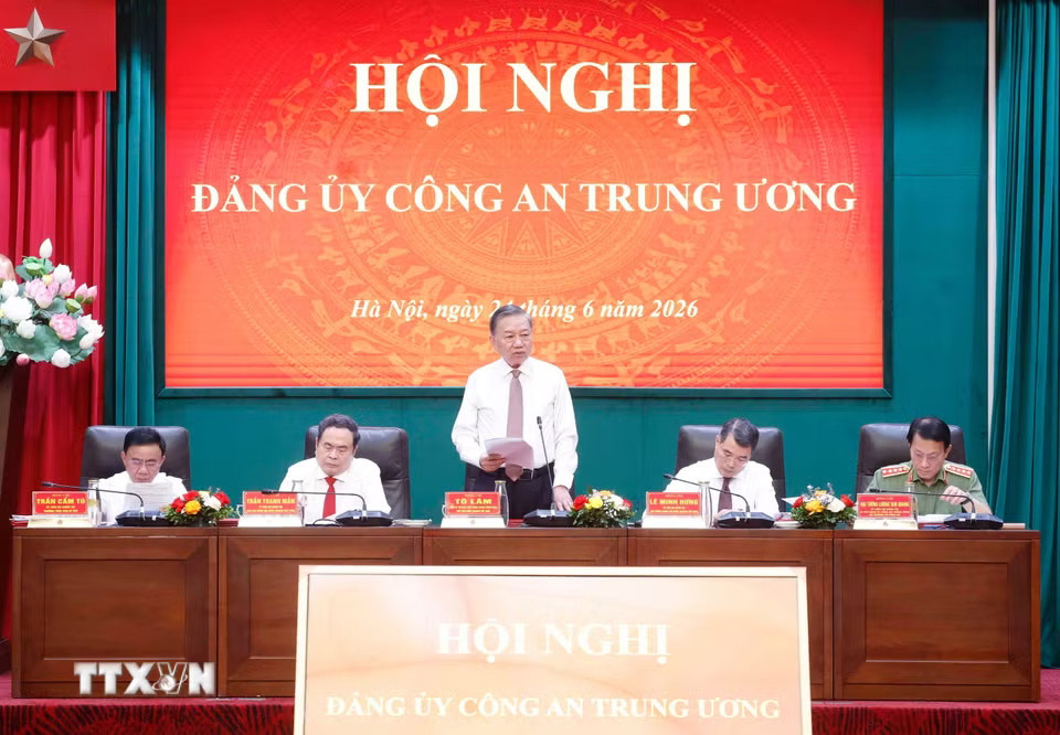 Tổng Bí thư, Chủ tịch nước Tô Lâm phát biểu. (Ảnh: Thống Nhất/TTXVN)