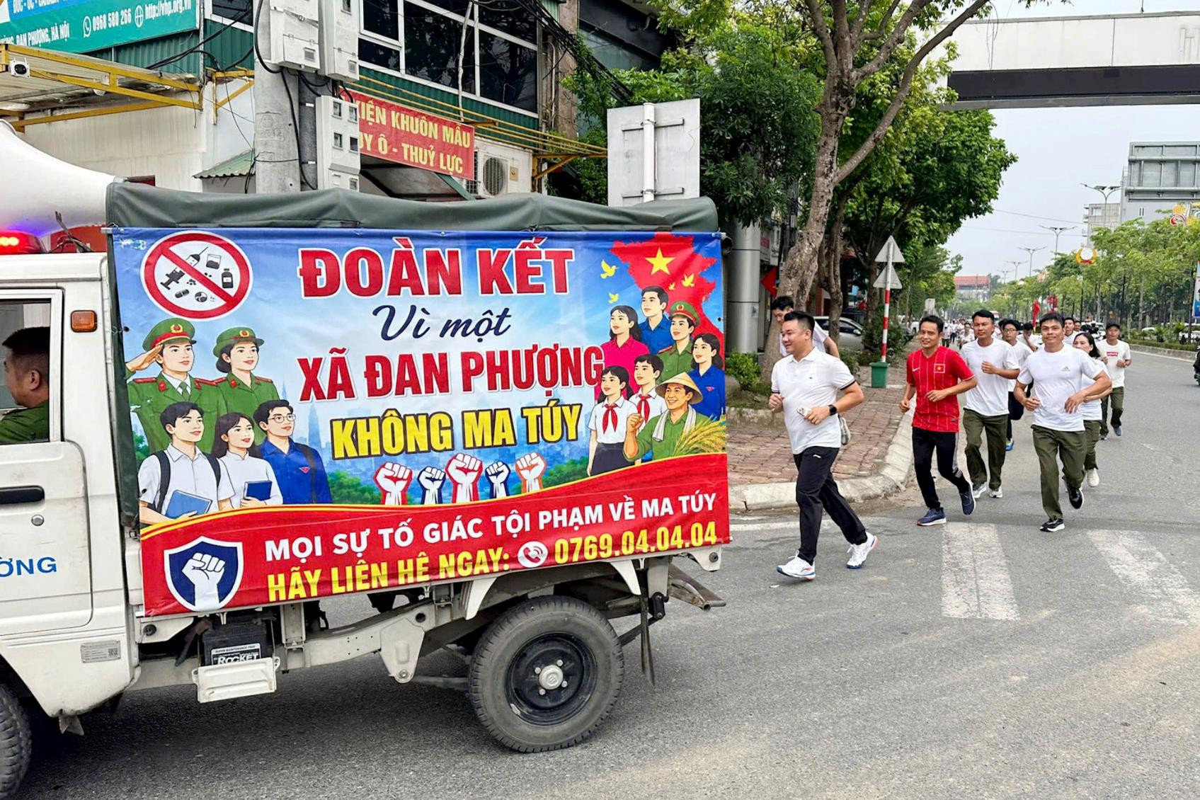 Xã Đan Phượng quyết tâm xây dựng địa bàn không ma túy