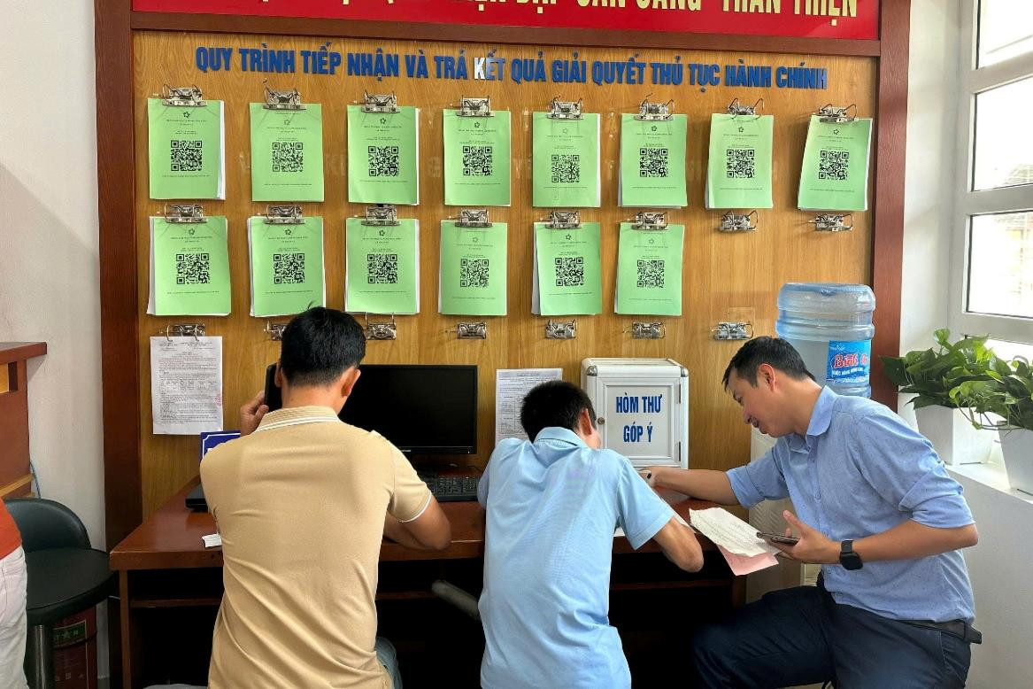 Xã Thuận An nâng cao chất lượng cải cách thủ tục hành chính