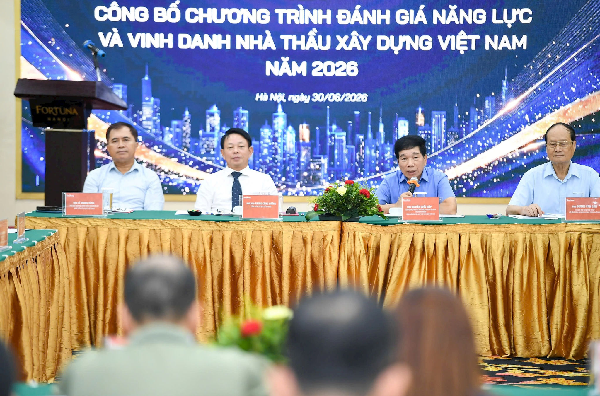 Công bố chương trình đánh giá năng lực, vinh danh nhà thầu xây dựng Việt Nam 2026