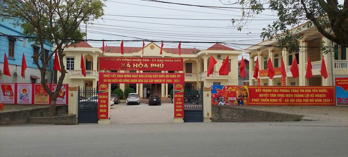 Xã Hòa Phú đã đi vào hoạt động từ ngày 1-7-2025. Ảnh: Trần Thụ
