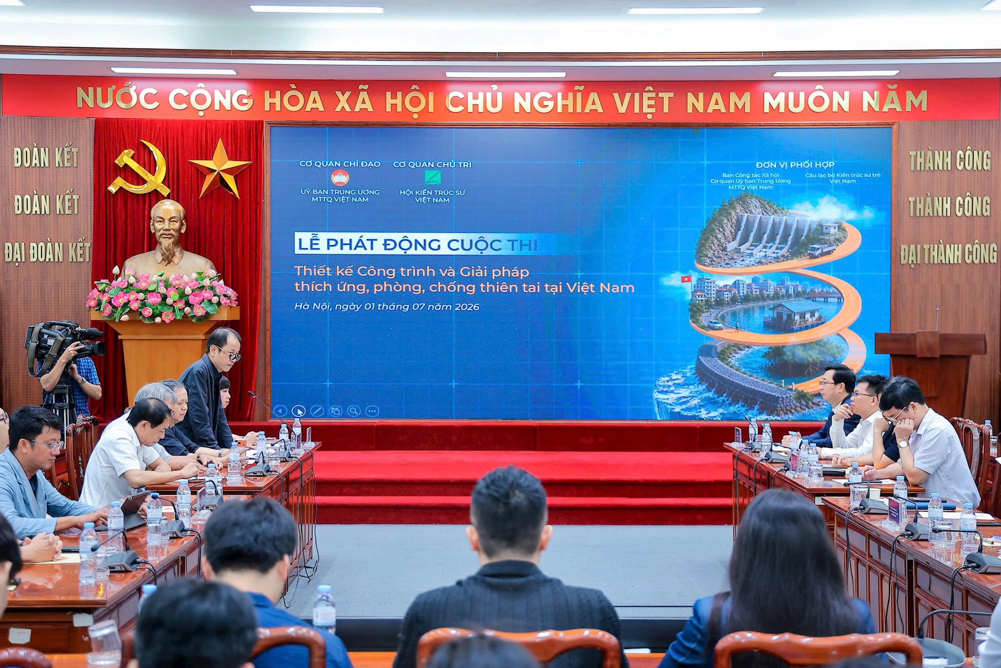 Quang cảnh Lễ phát động cuộc thi. Ảnh: Hoài Nam