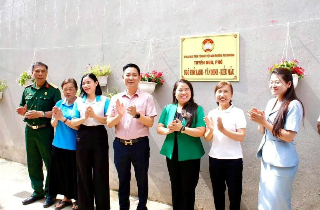 Lan tỏa sức mạnh khối đại đoàn kết ở Phú Thượng